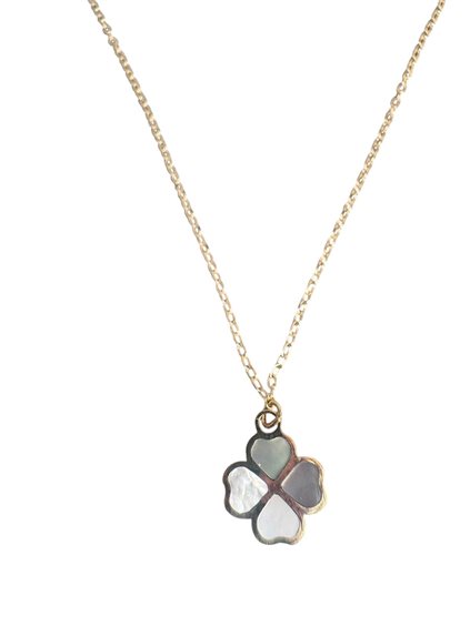 Collana Domar Donna in Oro giallo Madreperla COOR-434-280 - COOR-434-280